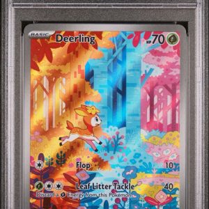 Deerling Illustration Rare #165 PSA 9 2024 TEF EN