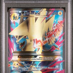 M Manectric EX Full Art Promo #24a PSA 9 2017 Mega Powers