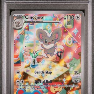 Cinccino Illustration Rare #183 PSA 9 2024 TEF EN