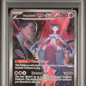 Team Rocket’s Mewtwo ex SIR #231 PSA 9 2025 DRI EN