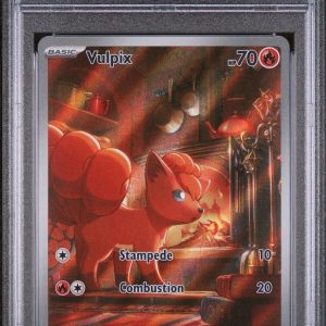 Vulpix Illustration Rare #138 PSA 9 2025 MEG EN