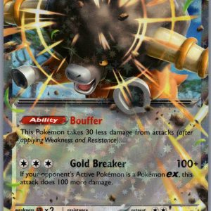 Bouffalant ex Holo Double Rare SV: White Flare 077/086 NM