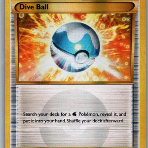 Dive Ball (161 Secret Rare) Holo Secret Rare XY - Primal Clash 161/160