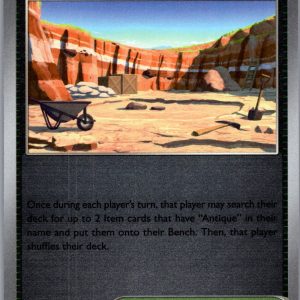 Fossil Quarry Reverse Holo Uncommon ME05: Pitch Black 076/084 NM