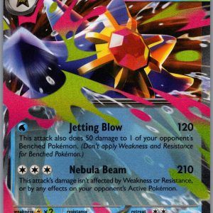 Mega Starmie ex Holo Double Rare ME03: Perfect Order 021/088 NM