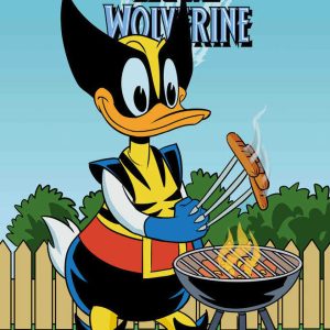 Marvel & Disney: What If...? Donald Duck Became Wolverine #1 Phil Noto Donald DuCk Wolverine Variant