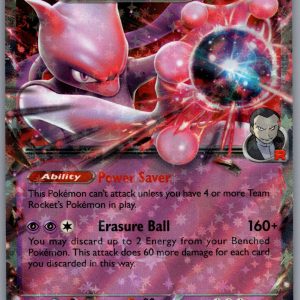 Team Rocket's Mewtwo ex Holo Double Rare ME: Ascended Heroes 079/217 NM
