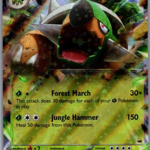 Torterra ex - Holo Double Rare SV05: Temporal Forces 012/162 NM