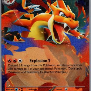 Mega Charizard Y ex Holo Double Rare ME: Ascended Heroes 022/217 NM