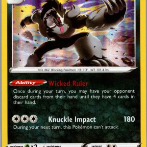 Galarian Obstagoon Holo Rare Champion's Path 37/73 NM
