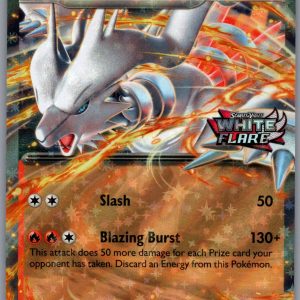 Reshiram ex (White Flare Stamped) Holo Double Rare 020/086 NM