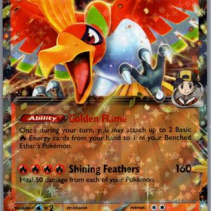 Ethan's Ho-Oh ex Holo Double Rare ME: Ascended Heroes 026/217 NM
