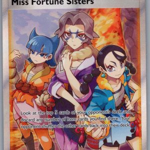 Miss Fortune Sisters (Full Art) Holo Ultra Rare SWSH11: Lost Origin 194/196 NM