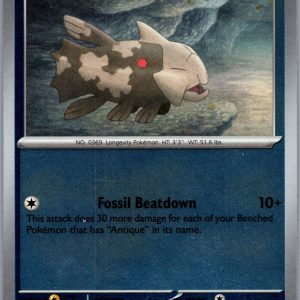 Relicanth Reverse Holo Uncommon ME05: Pitch Black 017/084 NM