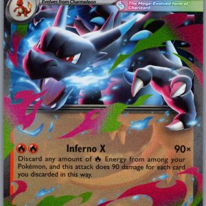 Mega Charizard X ex - Holo Double Rare ME02: Phantasmal Flames 013/094 NM