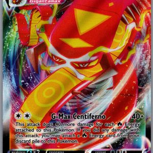 Centiskorch VMAX Holo Ultra Rare SWSH03: Darkness Ablaze 034/189