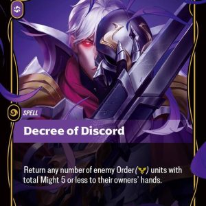 Decree of Discord Foil Rare Vendetta 107/166 NM
