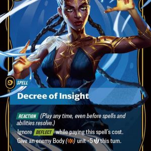 Decree of Insight Foil Rare Vendetta 061/166 NM