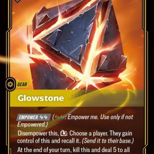 Glowstone Foil Rare Vendetta 133/166 NM