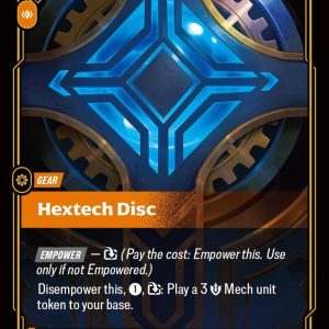 Hextech Disc Foil Rare Vendetta 087/166 NM