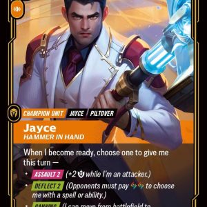 Jayce - Hammer in Hand Foil Rare Vendetta 088/166 NM