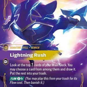 Lightning Rush Foil Epic Vendetta 156/166 NM