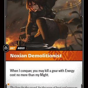 Noxian Demolitionist Uncommon Vendetta 080/166 NM