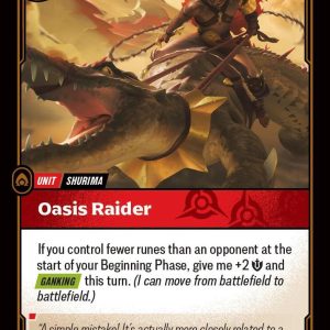 Oasis Raider Common Vendetta 006/166 NM