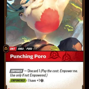 Punching Poro Common Vendetta 007/166 NM