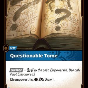 Questionable Tome Common Vendetta 054/166 NM
