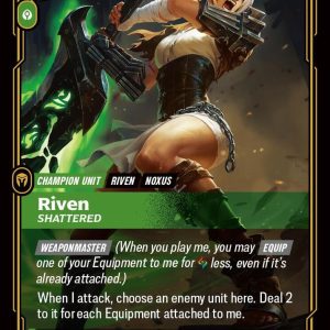 Riven - Shattered Foil Rare Vendetta 041/166 NM
