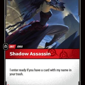 Shadow Assassin Uncommon Vendetta 013/166 NM
