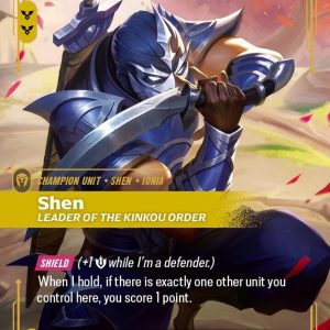 Shen - Leader of the Kinkou Order Foil Epic Vendetta 138/166 NM