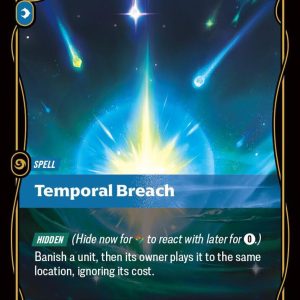 Temporal Breach Foil Rare Vendetta 066/166 NM