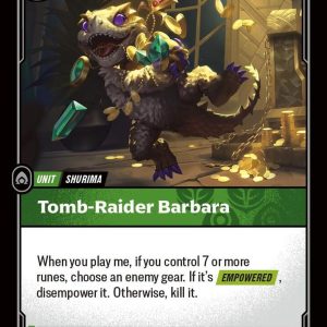Tomb-Raider Barbara Uncommon Vendetta 037/166 NM