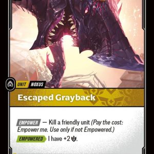 Escaped Grayback Uncommon Vendetta 124/166 NM