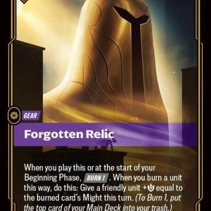 Forgotten Relic Foil Rare Vendetta 108/166 NM