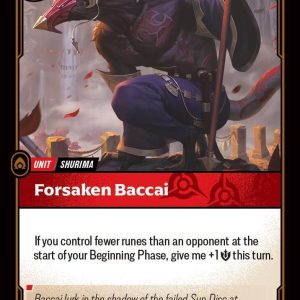 Forsaken Baccai Common Vendetta 005/166 NM