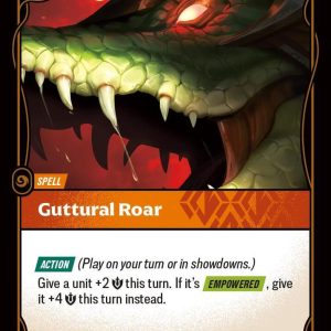 Guttural Roar Common Vendetta 072/166 NM
