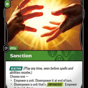 Sanction Uncommon Vendetta 035/166 NM