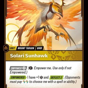 Solari Sunhawk Common Vendetta 122/166 NM