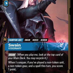 Swain - Visionary Foil Rare Vendetta 065/166 NM