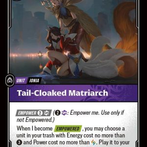 Tail-Cloaked Matriarch Uncommon Vendetta 104/166 NM