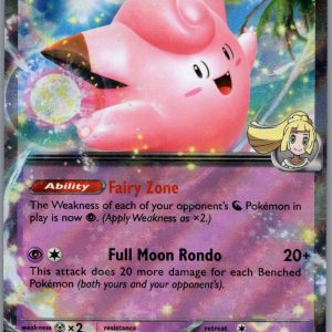 Lillie's Clefairy ex Holo Double Rare ME: Ascended Heroes 076/217 NM