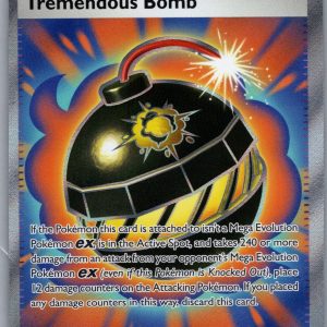 Tremendous Bomb Holo Ultra Rare ME05: Pitch Black 113/084 NM