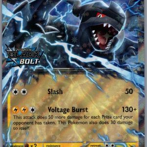 Zekrom ex (Black Bolt Stamped) Holo Double Rare & Products 034/086 NM