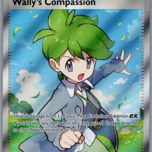 Wally's Compassion Holo Ultra Rare ME01: Mega Evolution 176/132 NM