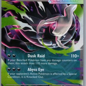 Mega Darkrai ex Holo Double Rare ME05: Pitch Black 048/084 NM