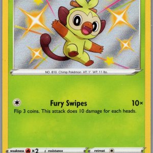 Grookey Shiny Holo Rare Shining Fates: Shiny Vault SV004/SV122