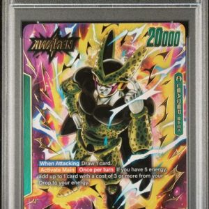 Dragon Ball Super Fusion World Cell FB02-070 Alt Art DBS Masters PSA 10 Eng
